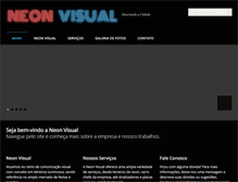 Tablet Screenshot of neonvisual.com.br